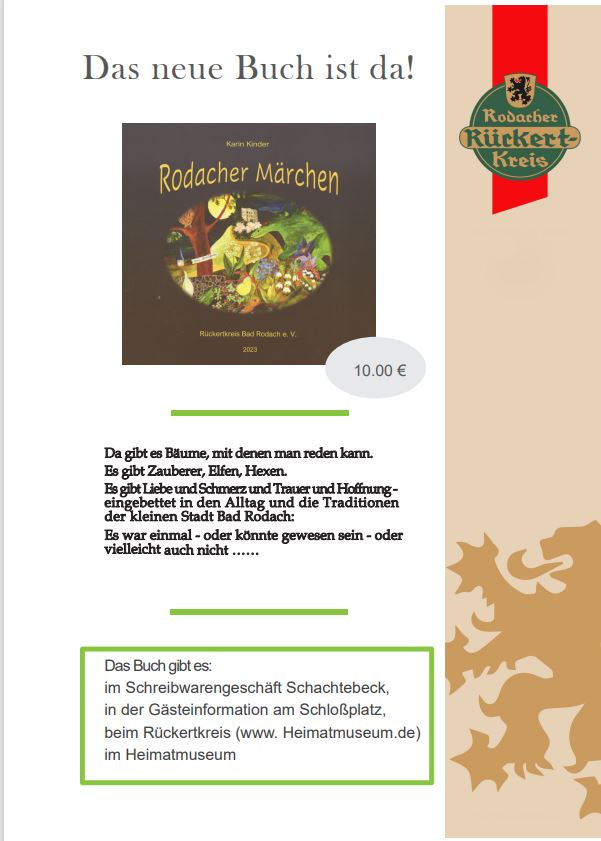 Buch Rodacher Märchen